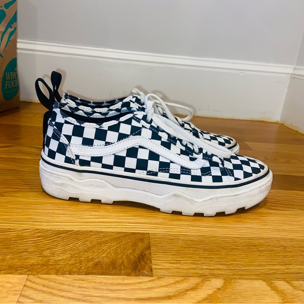 Vans Checkered Black and White Sneakers